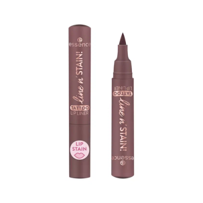 ESSENCE лайнер д/губ line n' stain! tattoo lip liner т.03